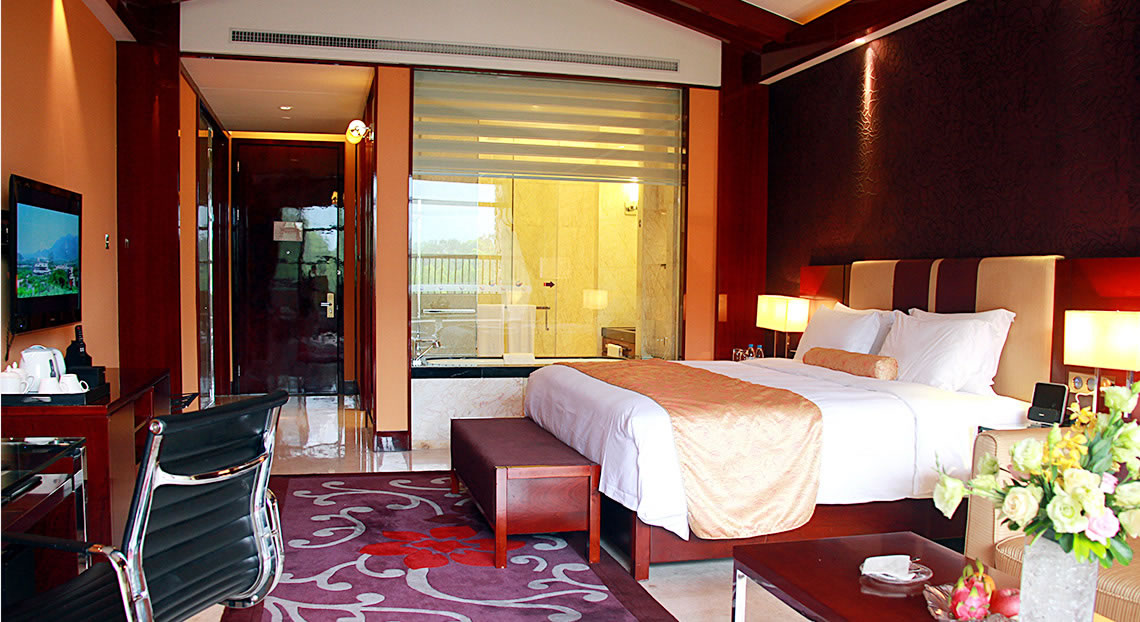 豪華SPA觀瀑套房